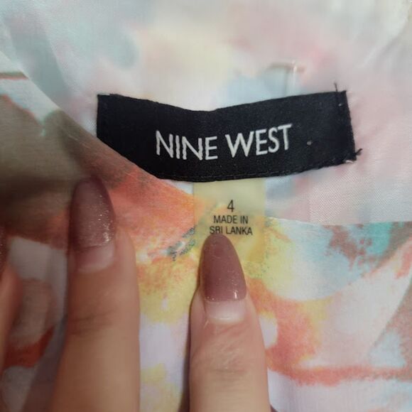 Nine West Size 4 Floral Dress - Picture 6 of 8